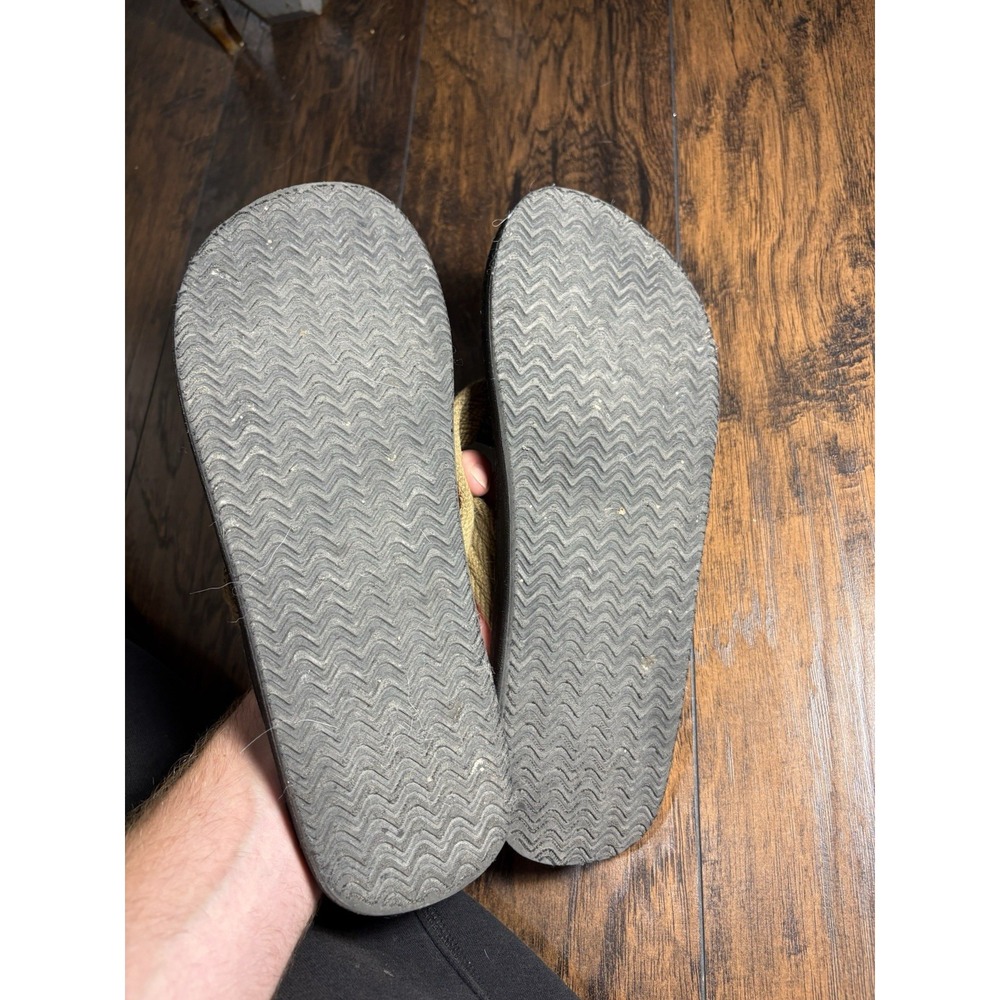 Levi's Men's Two Horse Casual Flip Flop Sandals Size 10 Brown Khaki Thong - Picture 6 of 6